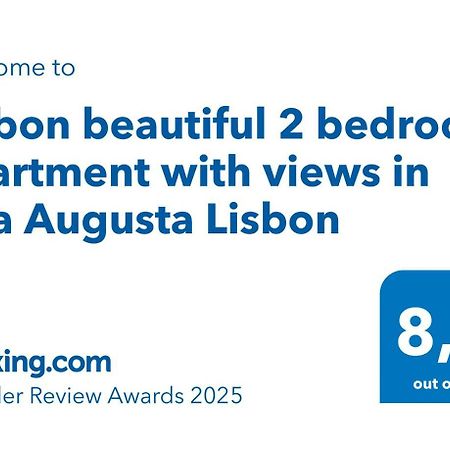 Lisbon Beautiful 2 Bedroom Apartment With Views In Rua Augusta Lisboa Exterior foto